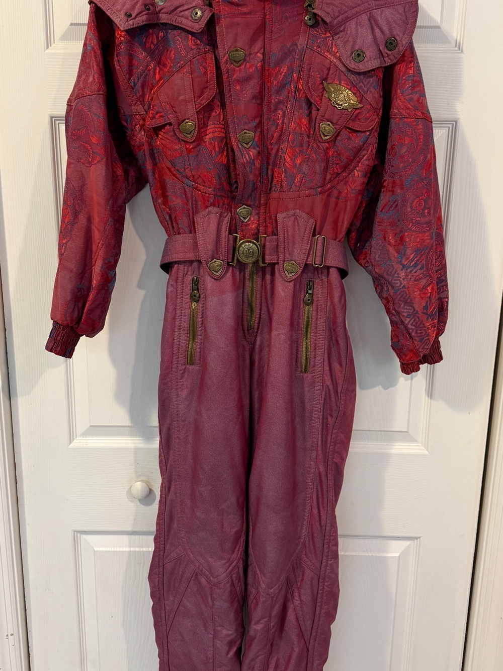 EMMEGI Vintage 80s 90s One Piece Ski / Snowsuit